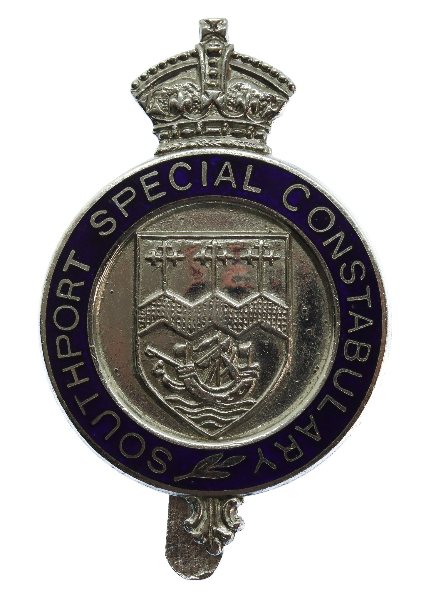 Southport Special Constabulary Enamelled Cap Badge