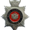 West Yorkshire Police Enamelled Helmet Plate - Queen's Crown