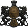 City of London Police 'D'  Division Helmet Plate (D/147)