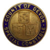 County of Devon Special Constable Enamelled Lapel Badge
