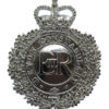 Devon Constabulary Wreath Helmet Plate - Queen's Crown