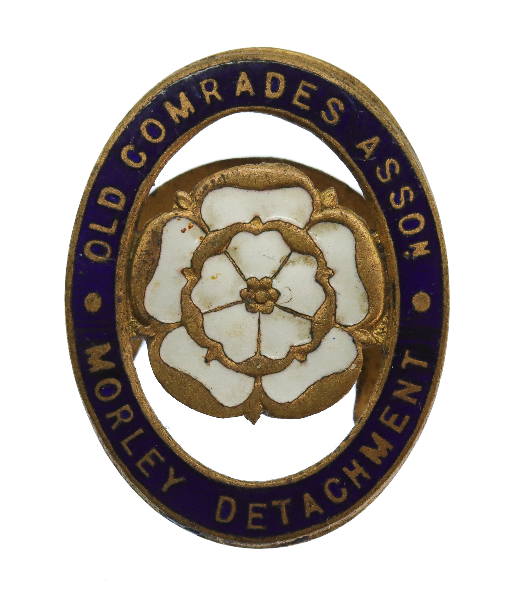 Old Comrades Association Morley Detachment Enamelled Lapel Badge