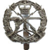 Small Arms School Corps Anodised (Staybrite) Cap Badge