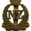 New Zealand Expeditionary Force (N.Z.E.F.) Cap Badge - King's Crown