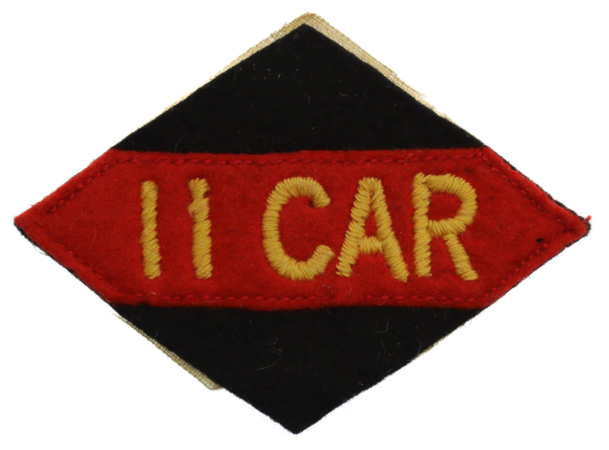 11th Canadian Armoured Regiment (11 CAR) Cloth Formation Sign