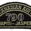 Royal Canadian Air Cadets 790 Sqdn. Wapiti - Jasper Cloth Shoulder Title
