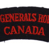 Canadian Governor Generals Horse Guards (GOVERNOR GENERALS HORSE GUARDS/CANADA) Cloth Shoulder Title