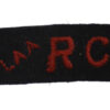 8th Light Anti-Aircraft Royal Canadian Artillery (8 LAA RCA) Cloth Shoulder Title