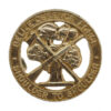Belize Defence Force Anodised (Staybrite) Cap Badge