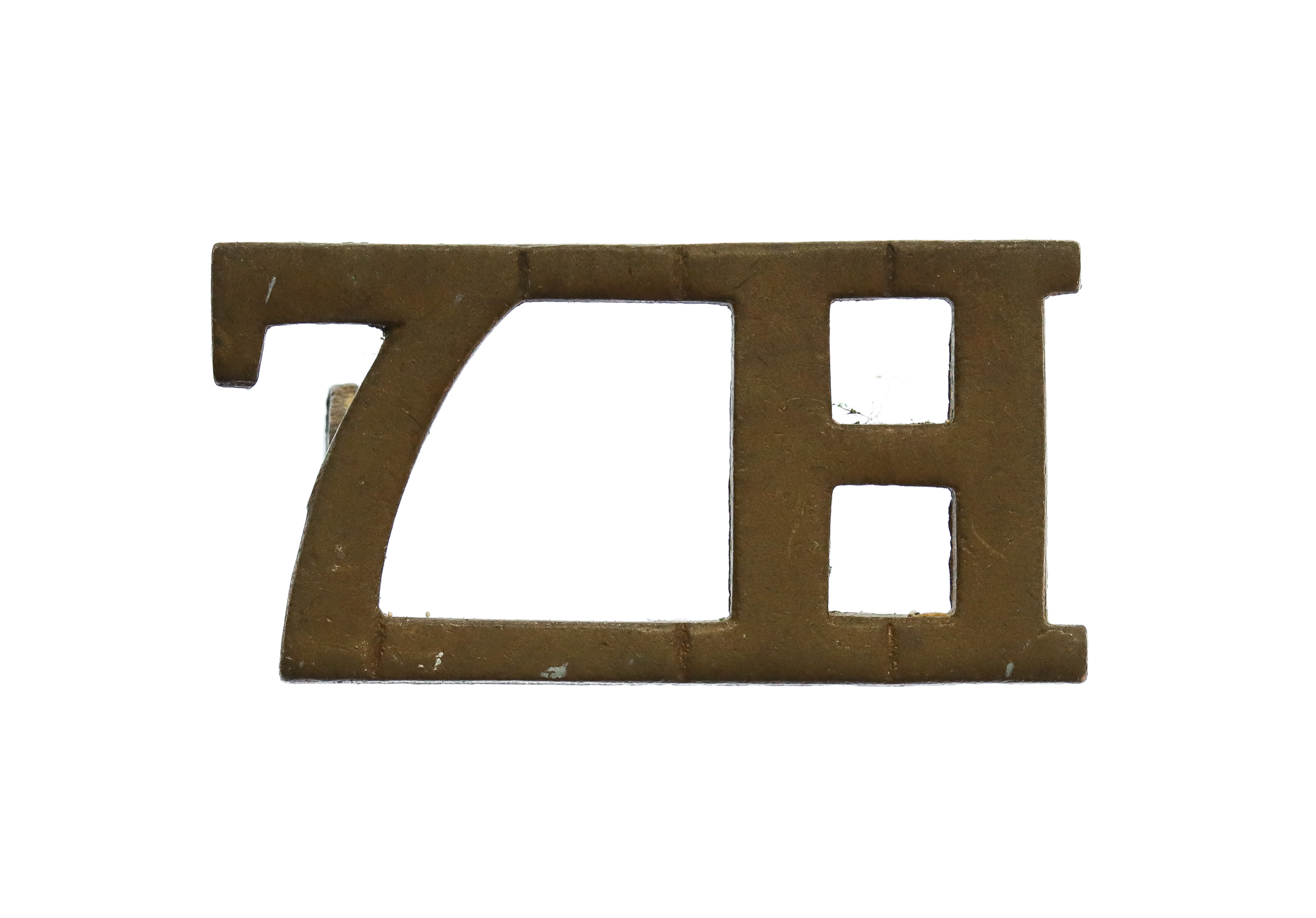 7th Hussars (7H) Shoulder Title