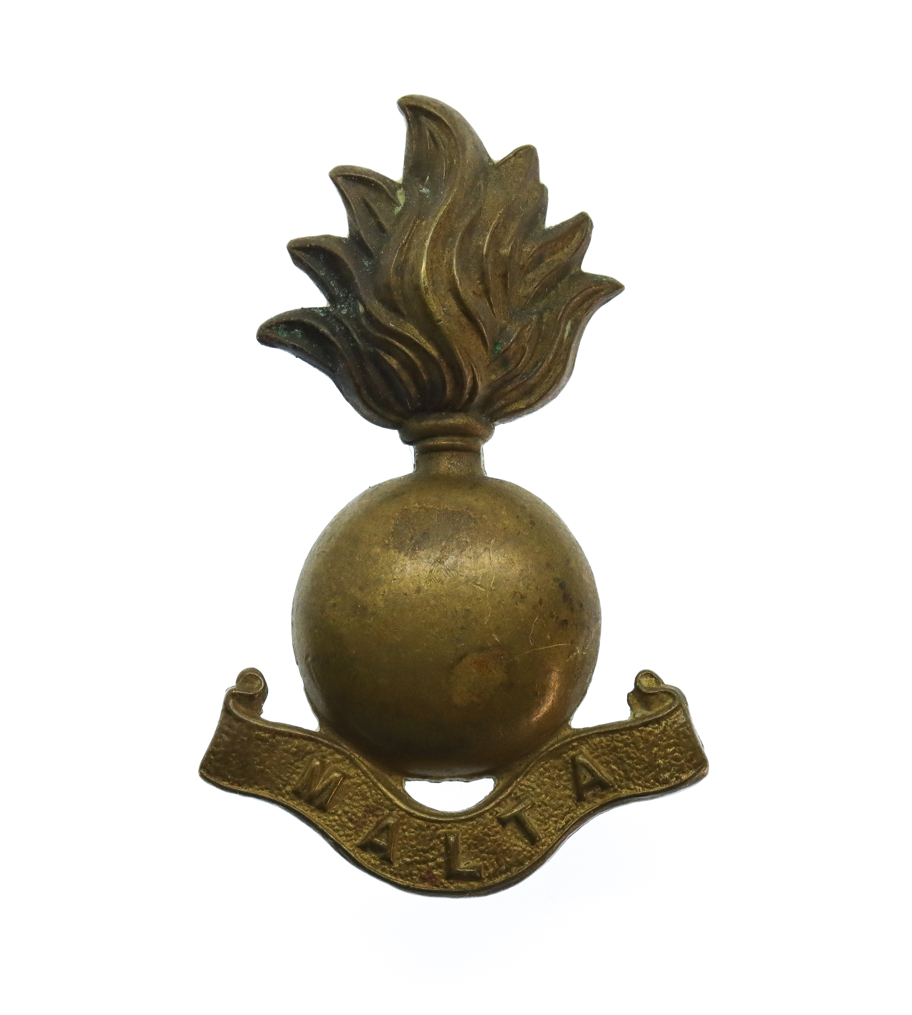Royal Malta Artillery Collar Badge