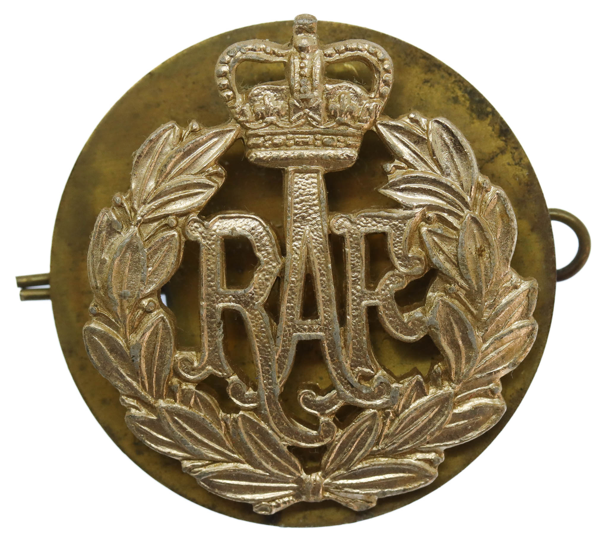 Royal Air Force (R.A.F.) Anodised (Staybrite) Cap Badge