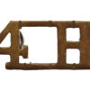 4th Queen's Own Hussars (4H) Shoulder Title