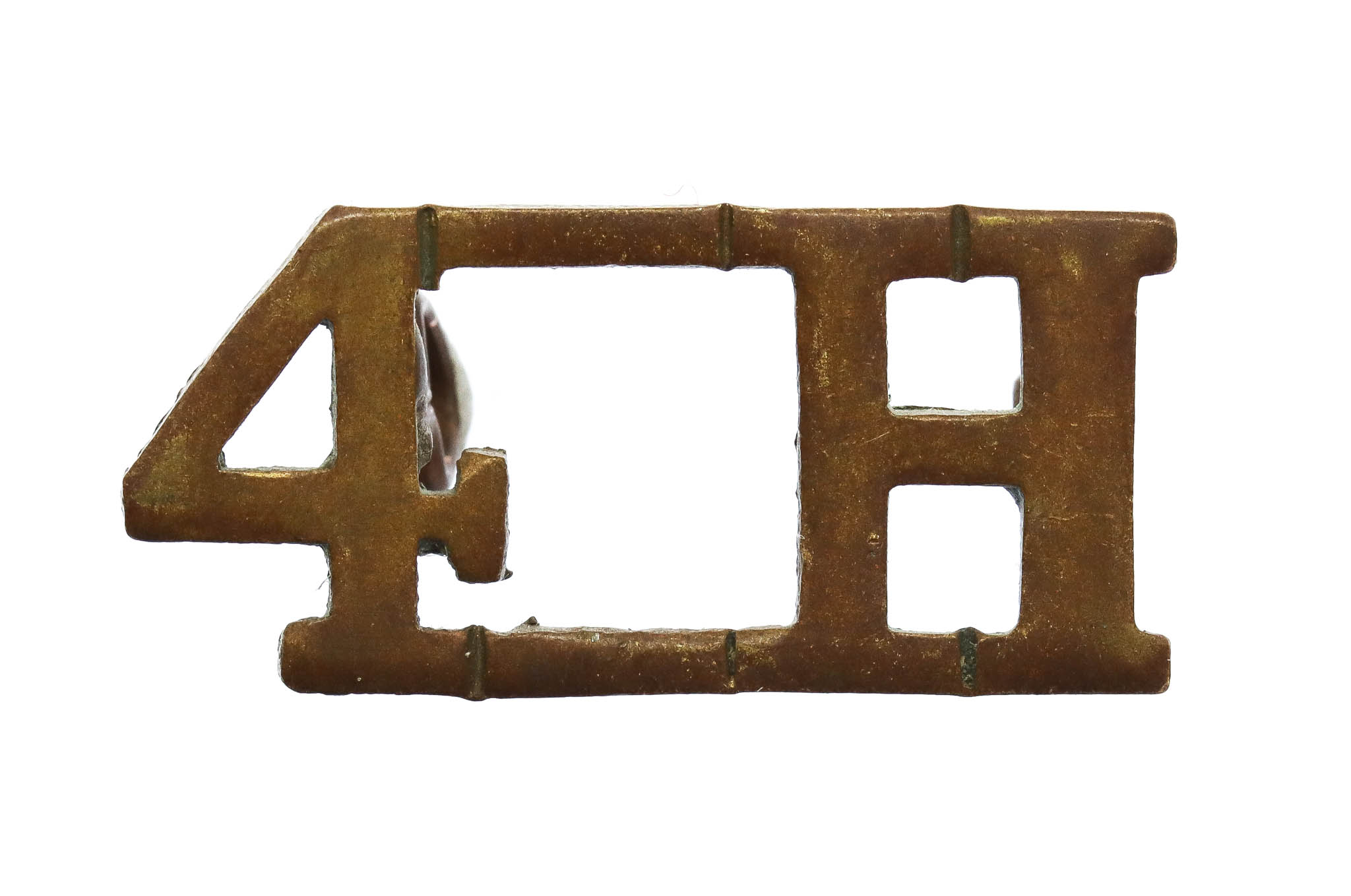 4th Queen's Own Hussars (4H) Shoulder Title