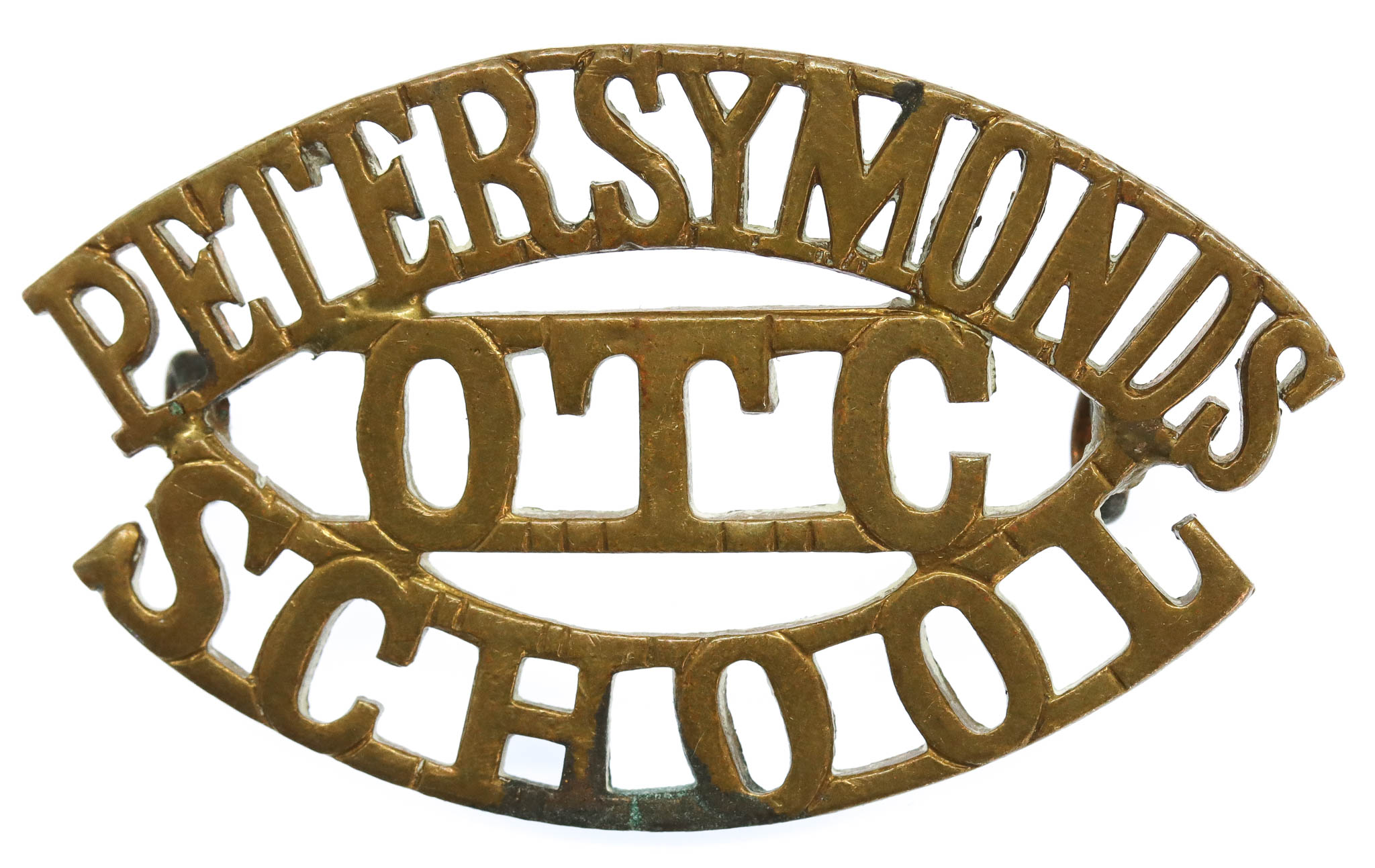 Peter Symonds School O.T.C. (PETER SYMONDS/O.T.C./SCHOOL) Shoulder Title