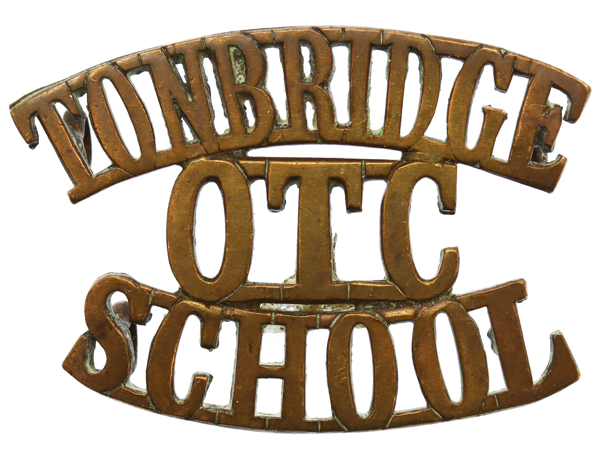 Tonbridge School O.T.C. (TONBRIDGE/O.T.C./SCHOOL) Shoulder Title