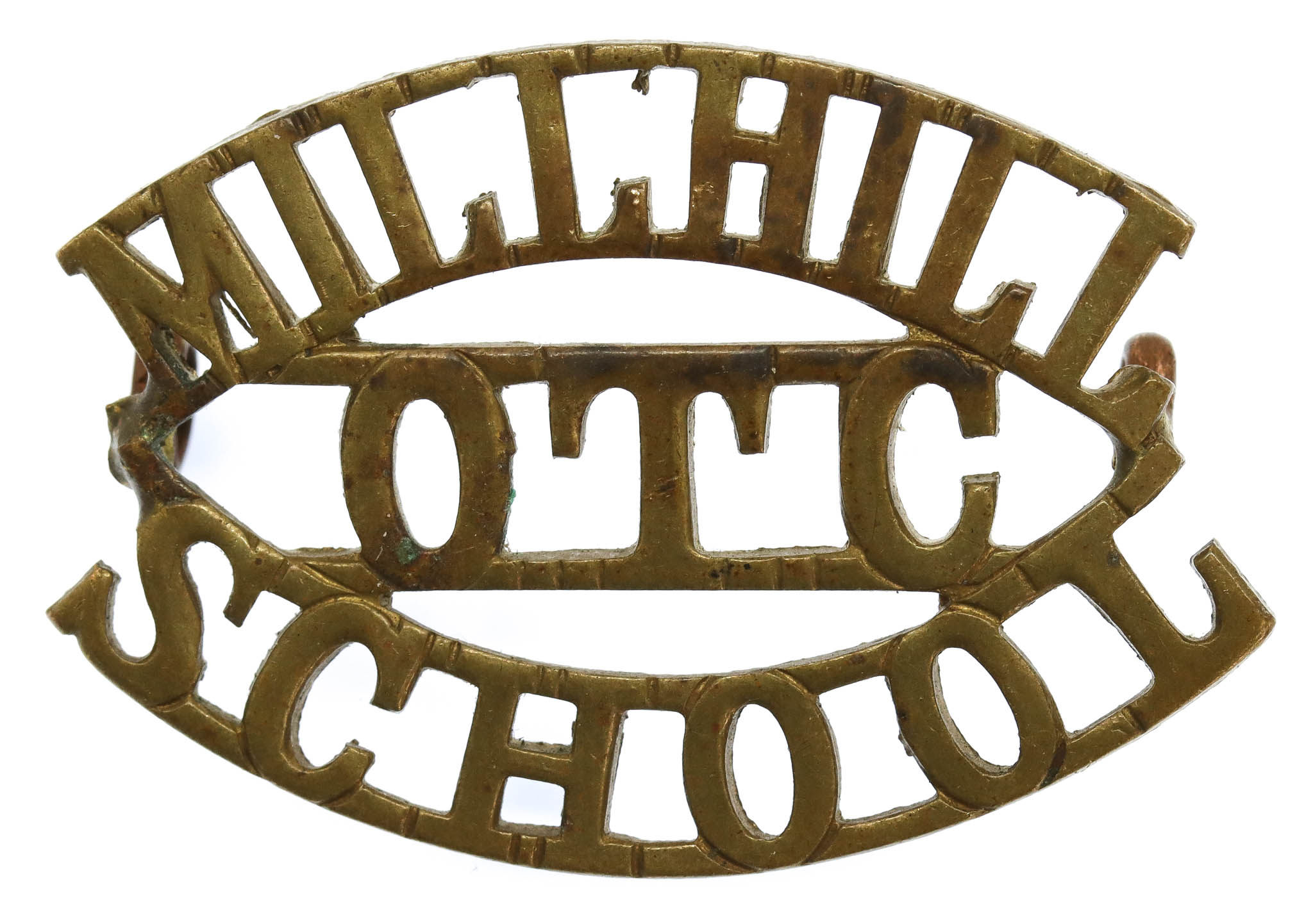 Mill Hill School O.T.C. (MILL HILL/O.T.C./SCHOOL) Shoulder Title