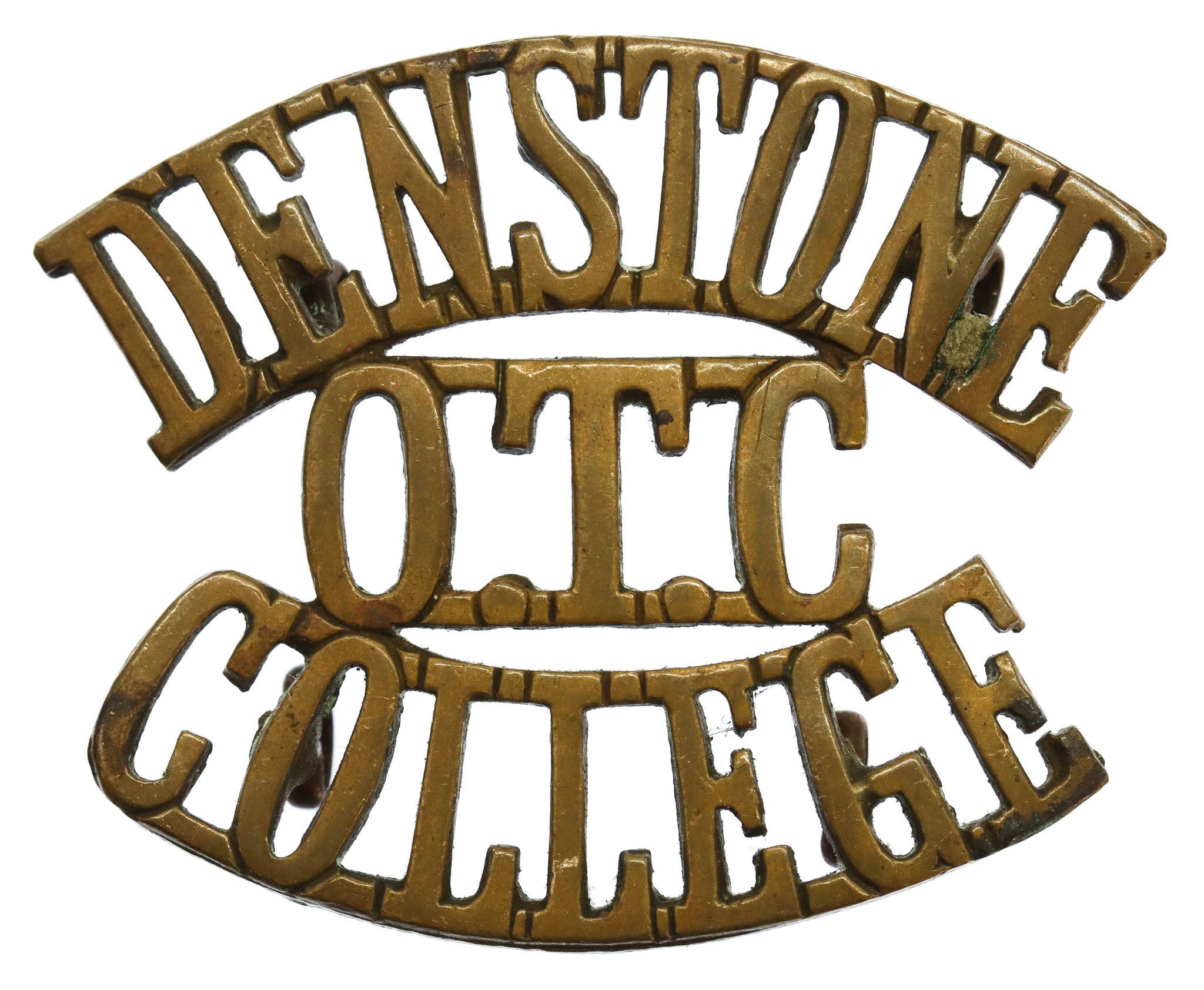 Denstone College O.T.C. (DENSTONE/O.T.C./COLLEGE) Shoulder Title