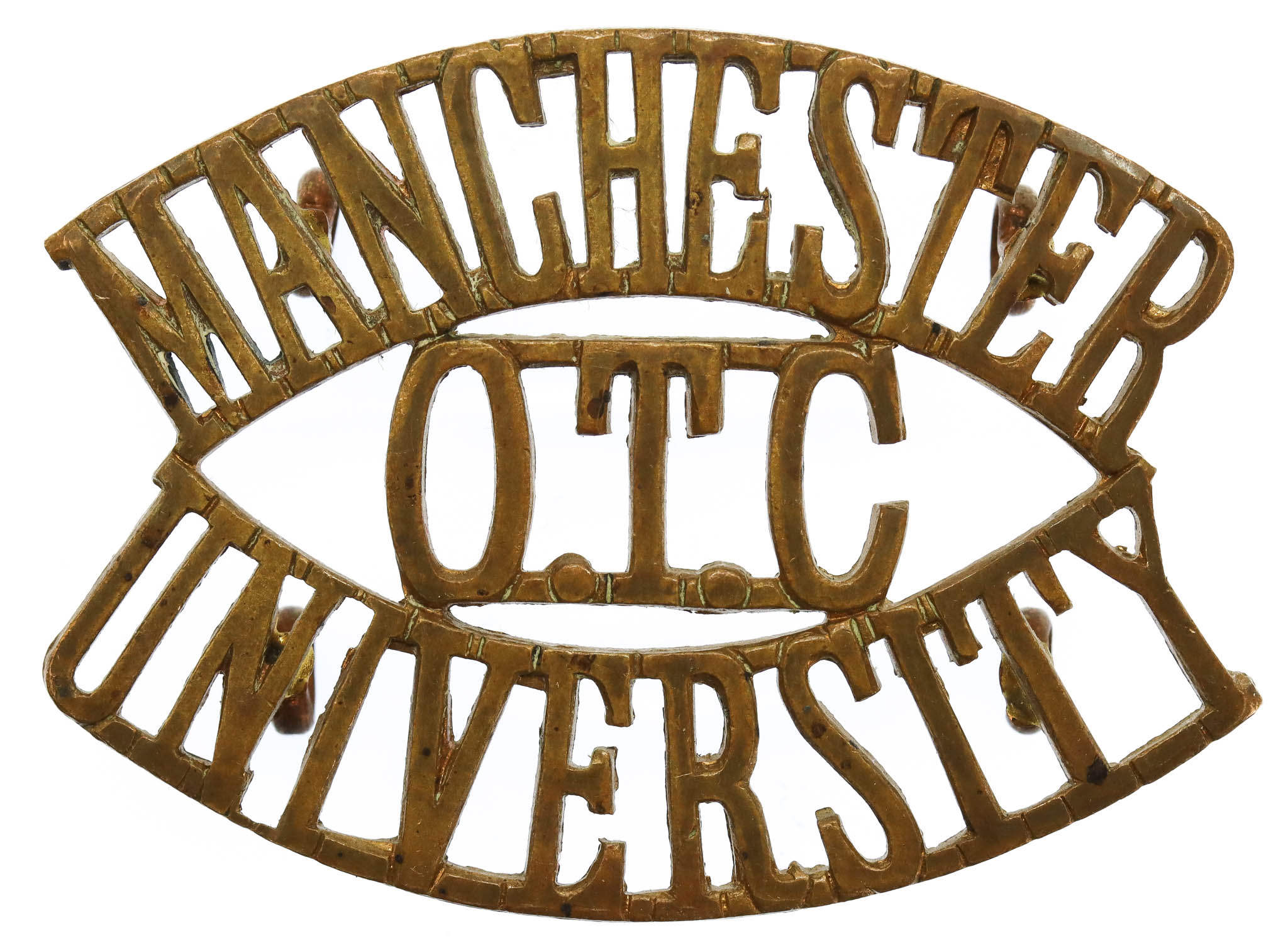 Manchester University O.T.C. (MANCHESTER/O.T.C./UNIVERSITY) Shoulder Title
