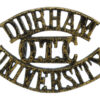 Durham University O.T.C. (DURHAM/O.T.C./UNIVERSITY) Shoulder Title