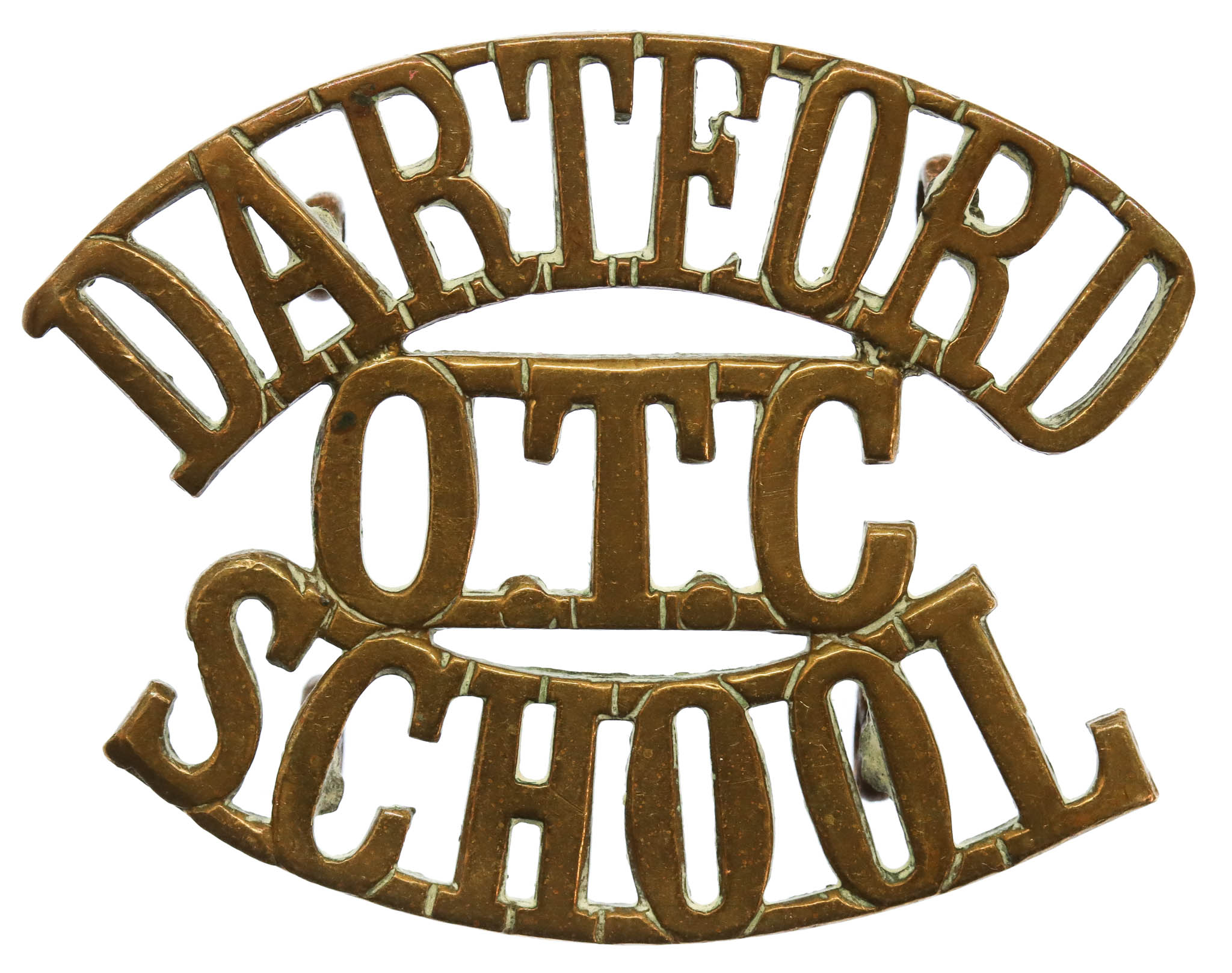 Dartford School O.T.C. (DARTFORD/O.T.C./SCHOOL) Shoulder Title