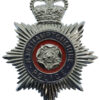 Northamptonshire Police Enamelled Helmet Plate - Queen's Crown