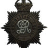 George V Metropolitan Police Night Helmet Plate