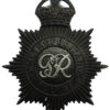 George VI Metropolitan Police Night Helmet Plate