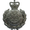 Monmouthshire Constabulary Small Wreath Helmet Plate - Queen's Crown