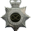 Staffordshire Police Enamelled Helmet Plate - Queen's Crown