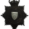 Leicestershire and Rutland Constabulary Night Helmet Plate - Queen's Crown