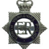 North Yorkshire Police Senior Officer's Enamelled Cap Badge - Queen's Crown