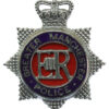 Greater Manchester Police Senior Officer's Enamelled Cap Badge - Queen's Crown