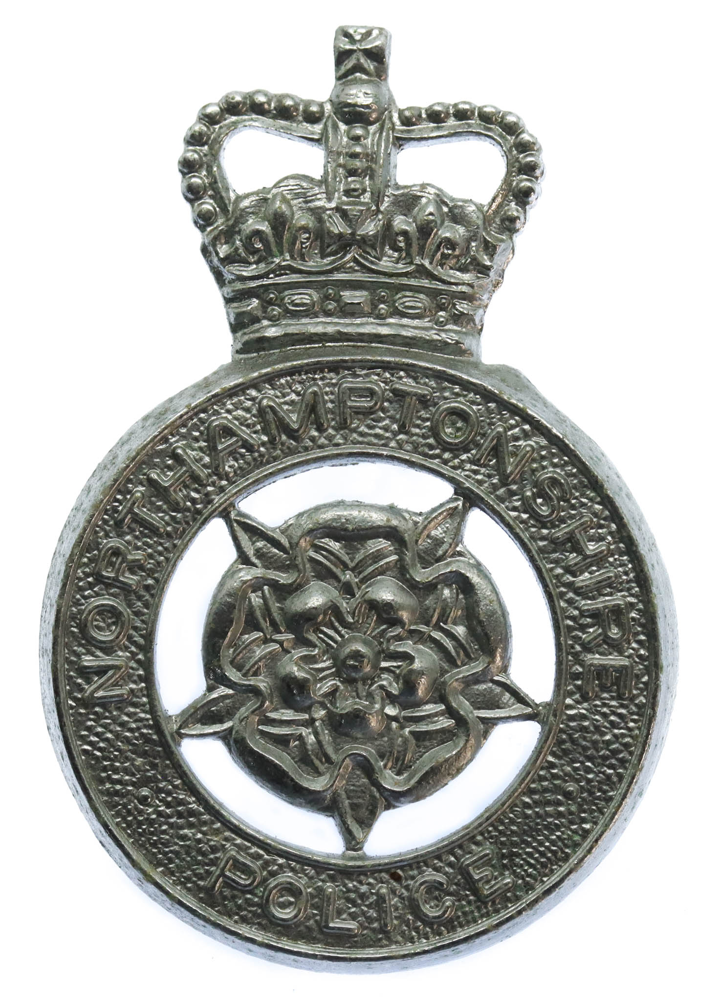 Northamptonshire Police Cap Badge - Queen's Crown