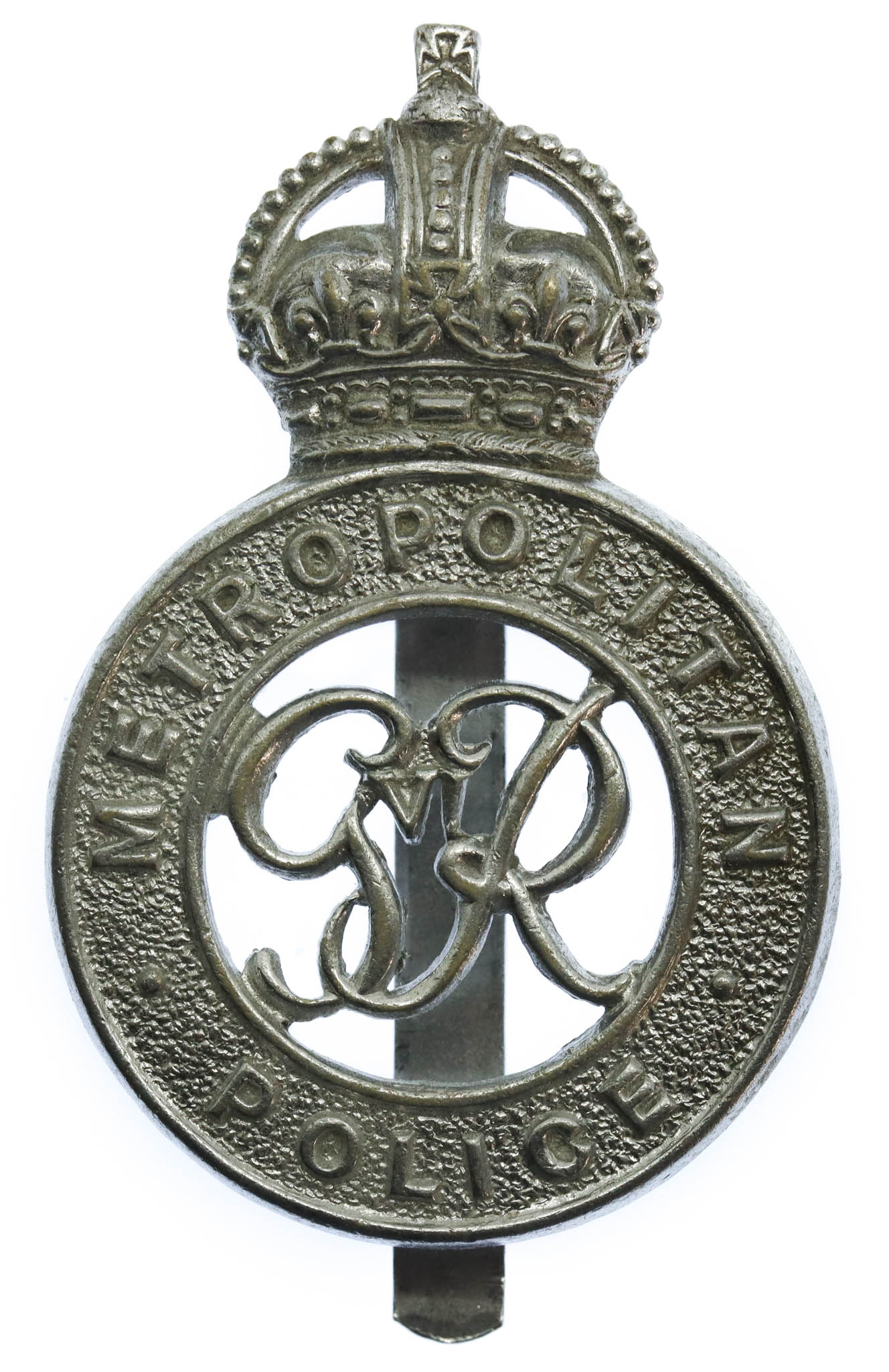 George VI Metropolitan Police Cap Badge