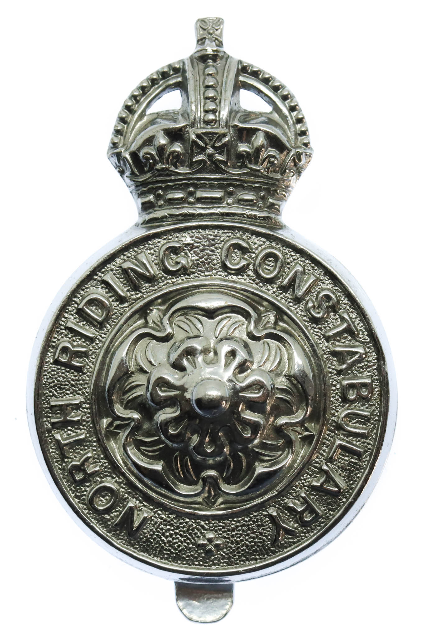 North Riding Constabulary Cap Badge - King's Crown
