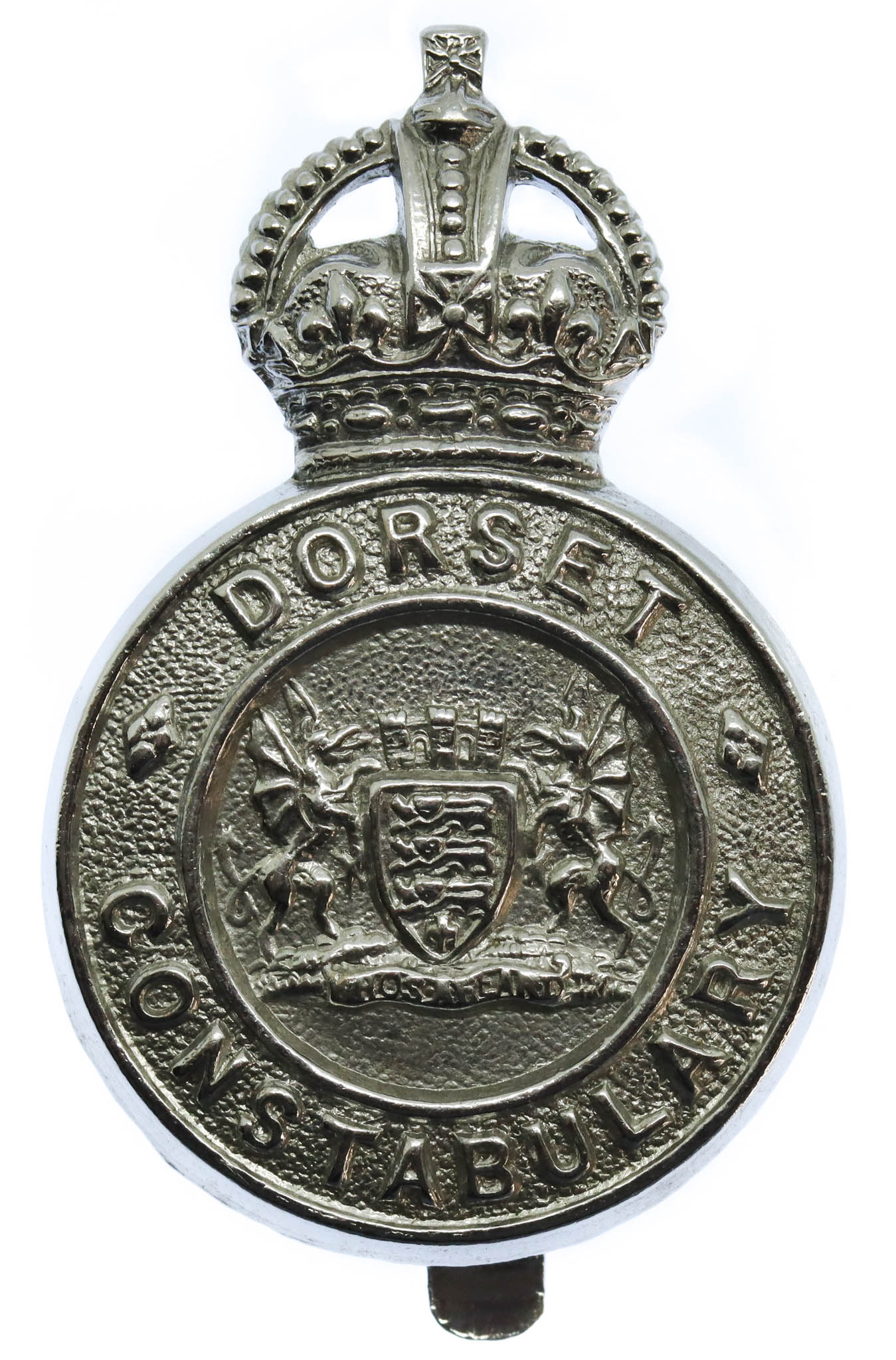 Dorset Constabulary Cap Badge - King's Crown