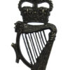 Royal Ulster Constabulary (R.U.C.) Cap Badge - Queen's Crown