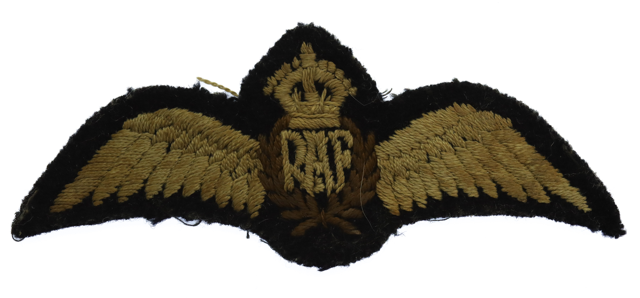WW2 Royal Air Force (R.A.F.) Cloth Pilot's Wings
