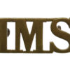 Indian Medical Service (I.M.S.) Shoulder Title