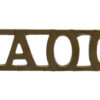 Indian Army Ordnance Corps (I.A.O.C.) Shoulder Title