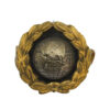 Royal Marines Officer's Dress Silvered & Gilt Collar Badge