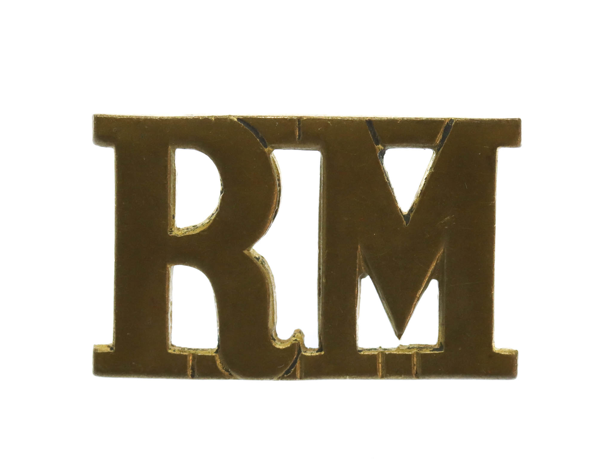 Royal Marines (RM) Brass Shoulder Title