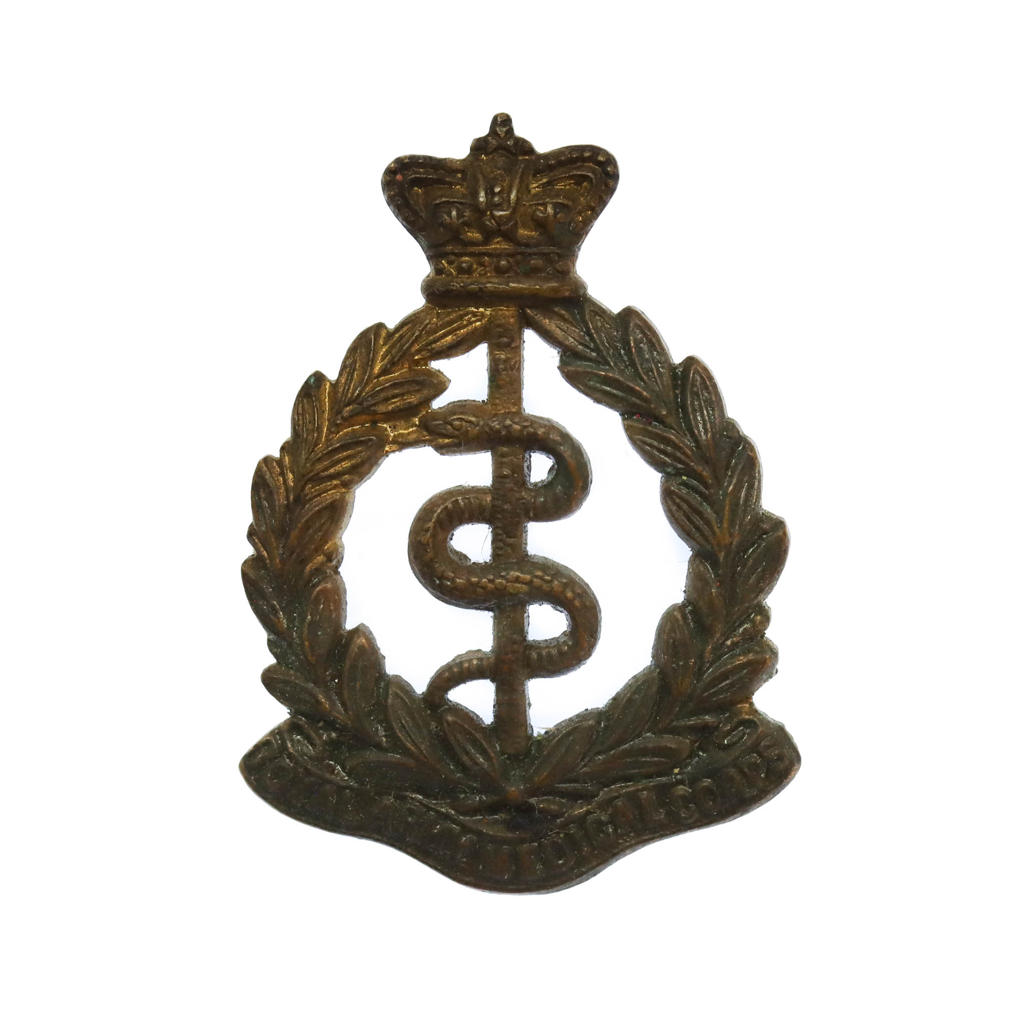 Victorian Royal Army Medical Corps (R.A.M.C.) Collar Badge 