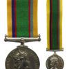 Cadet Forces Medal with Miniature - Flying Officer L.I. Allen, Royal Air Force Volunteer Reserve (T)