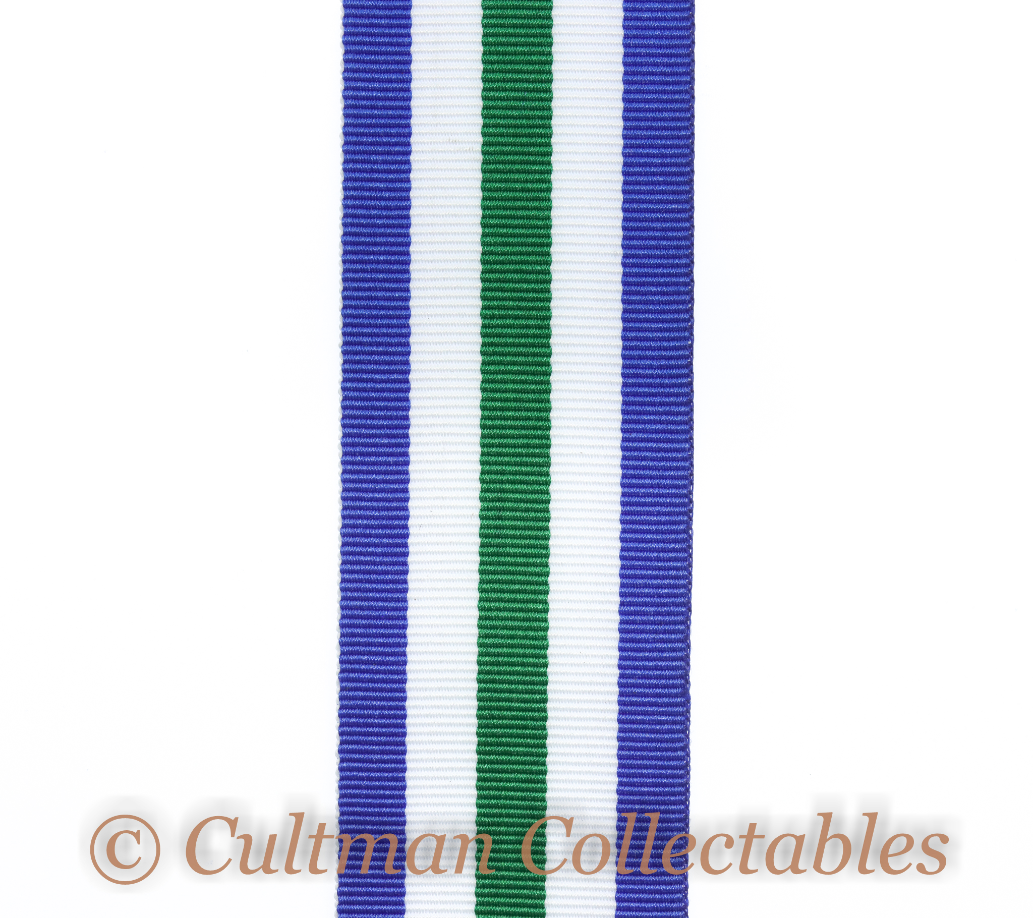 Royal Naval Reserve Long Service & Good Conduct Medal Ribbon (3rd Type) – Full Size