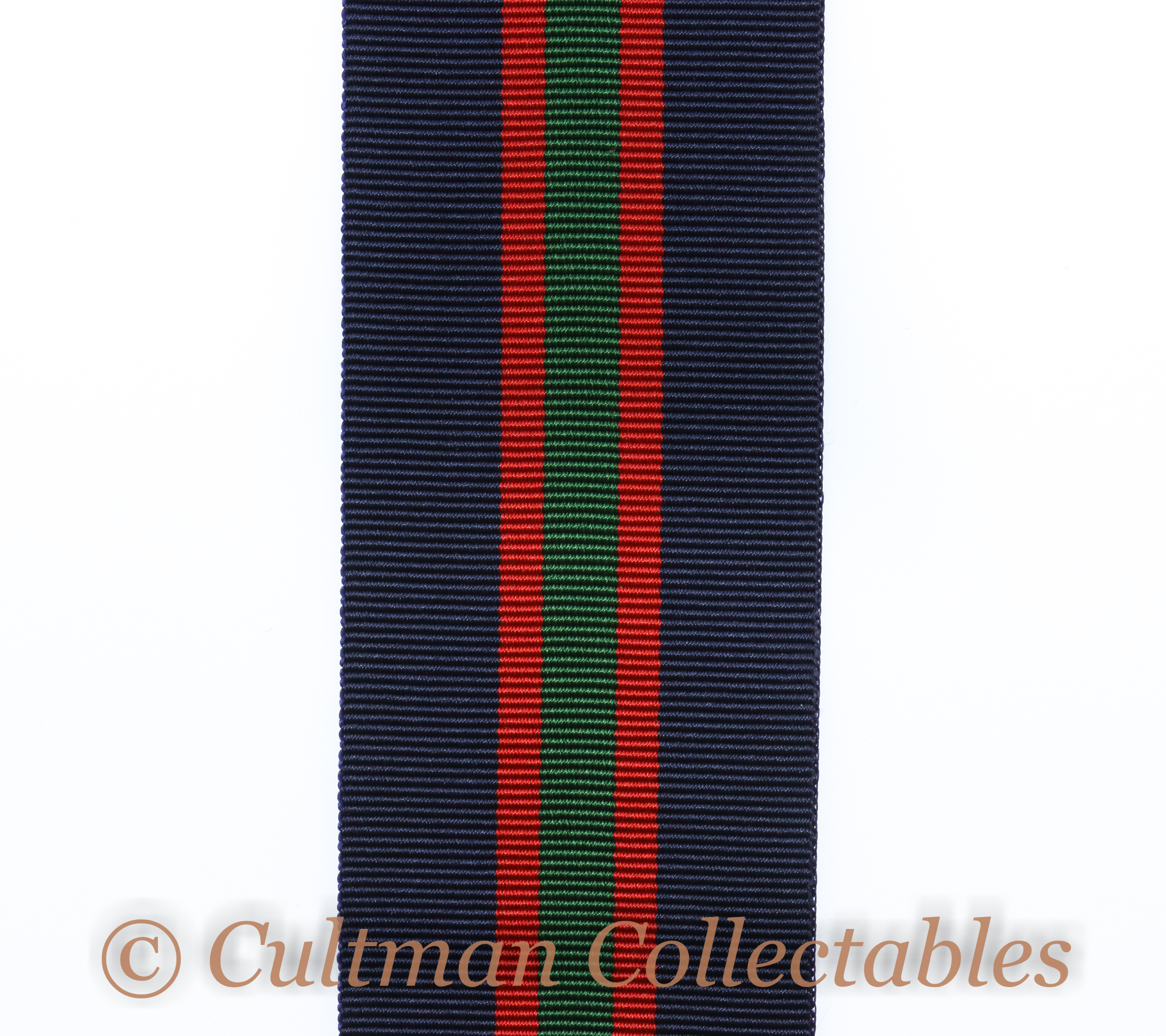 Royal Naval Volunteer Reserve Decoration Medal Ribbon – Full Size