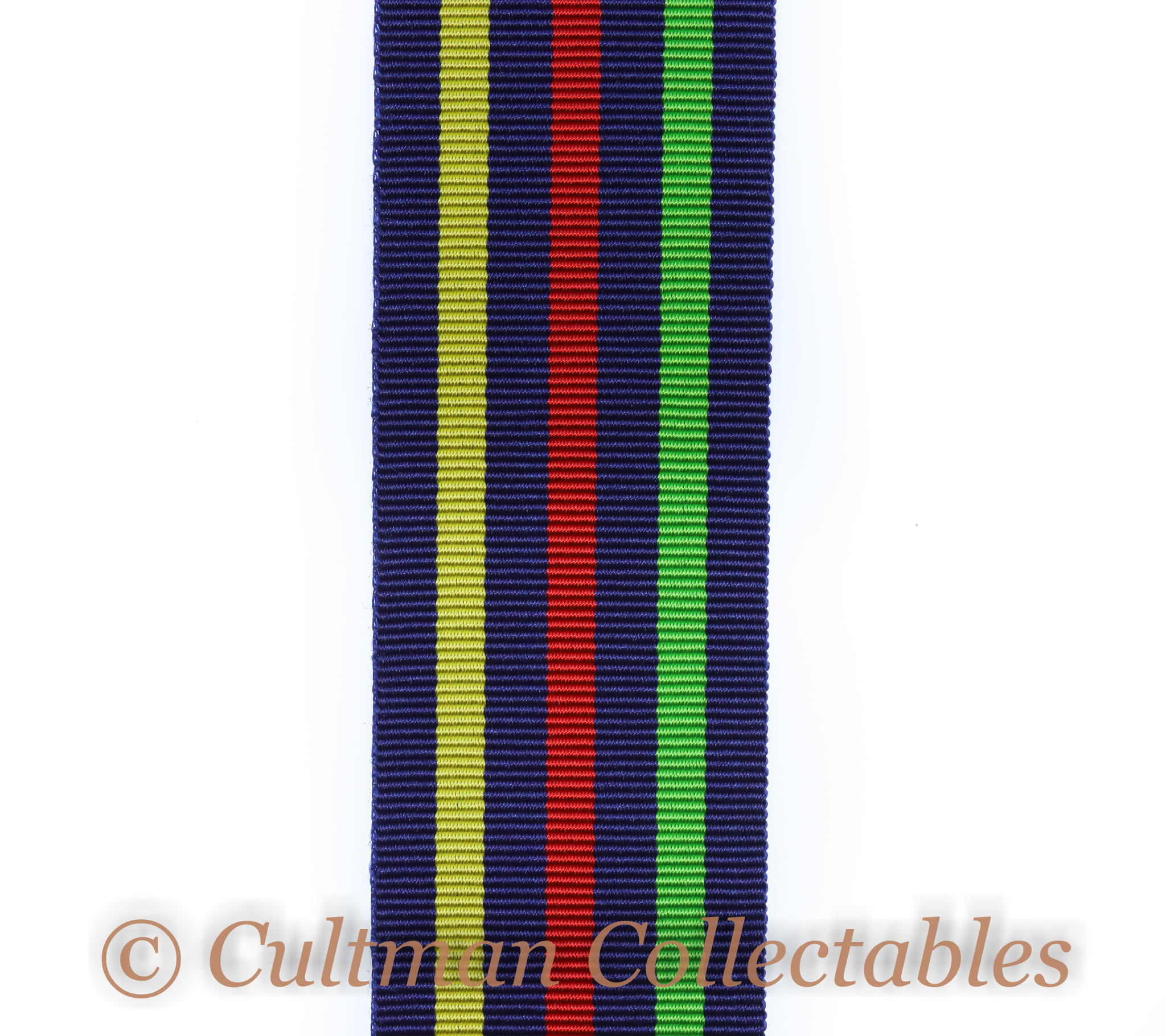 Civil Defence Long Service Medal Ribbon – Full Size