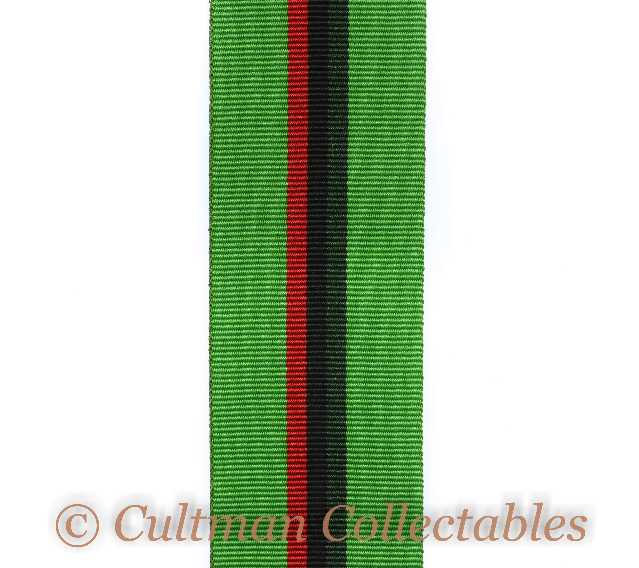 Royal Ulster Constabulary Service Medal Ribbon (1st Type) – Full Size