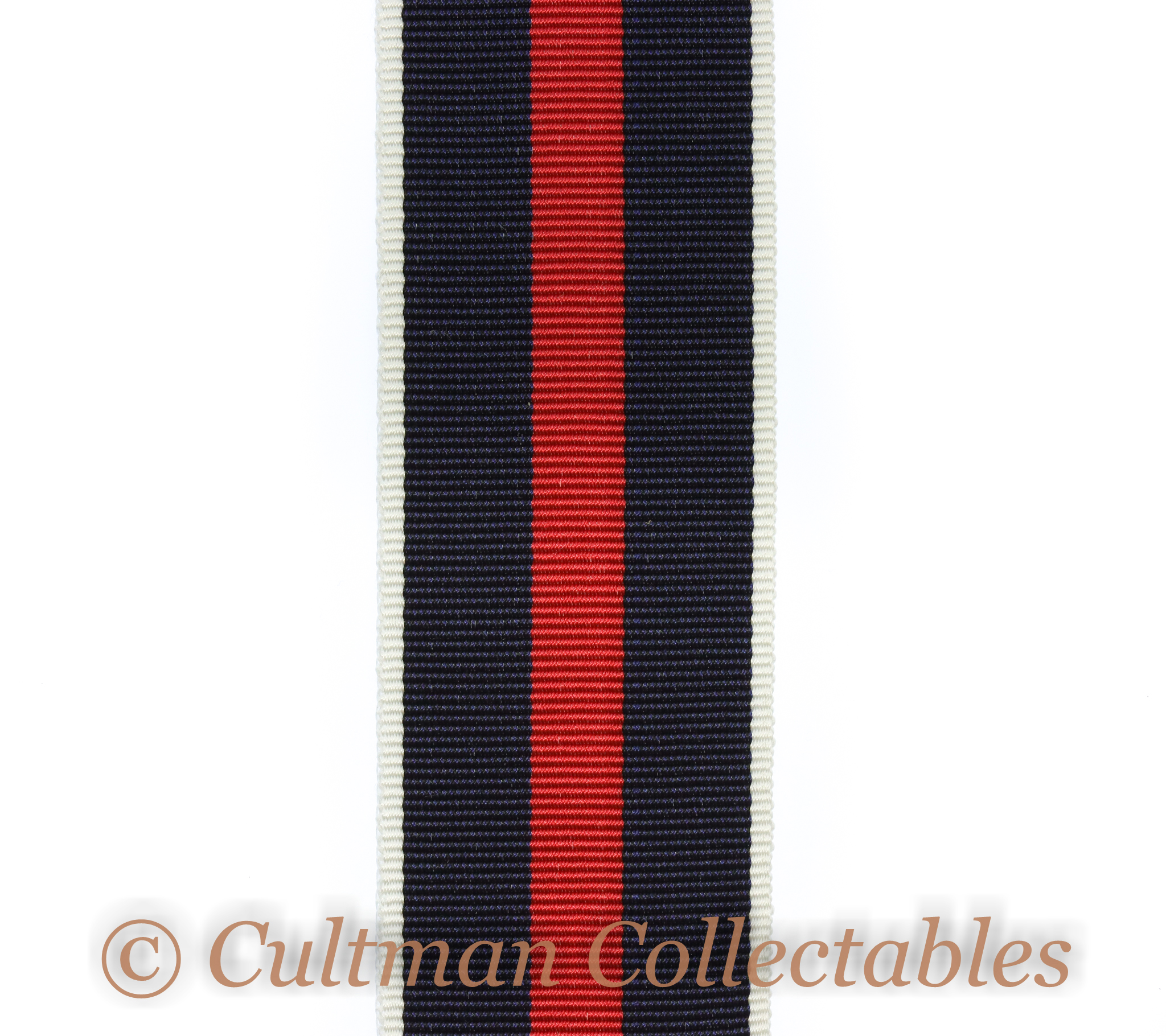 Edward VII 1902 Coronation Medal Ribbon – Full Size
